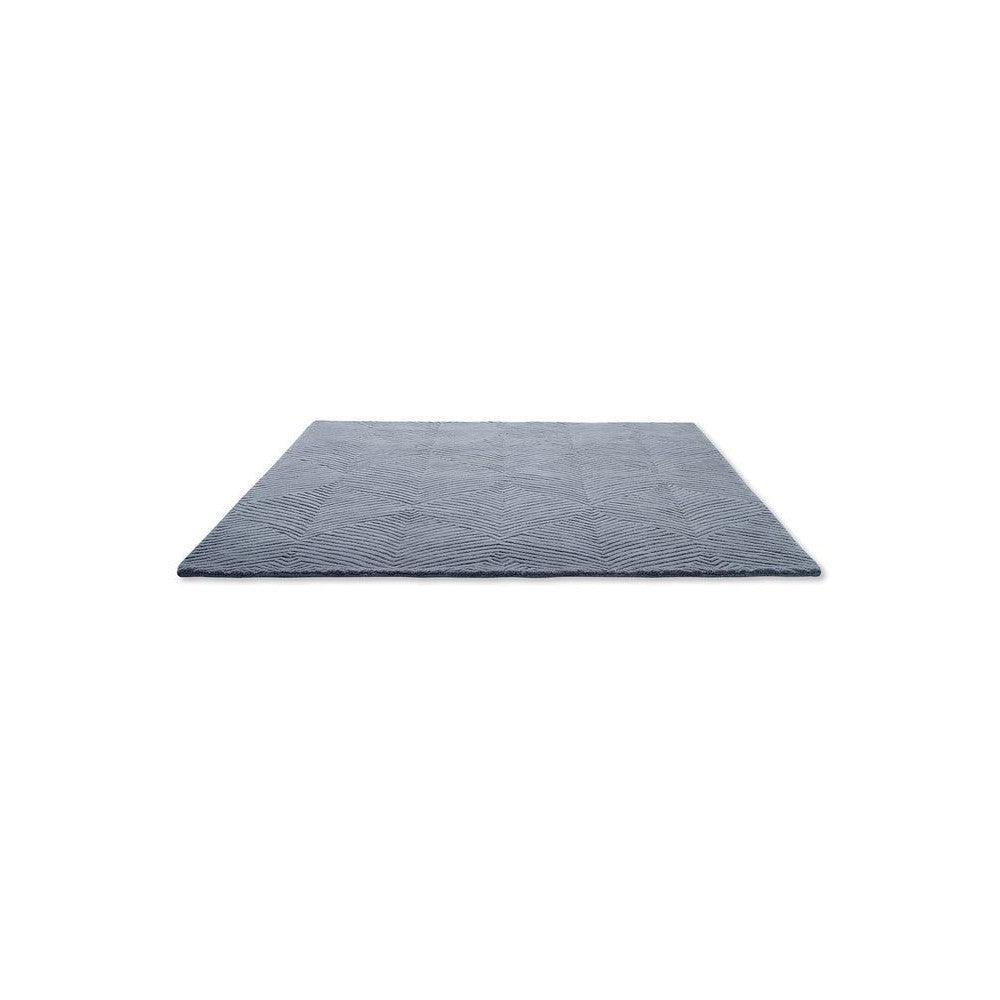 Wedgwood Folia Cool Grey Pure Wool Designer Rug