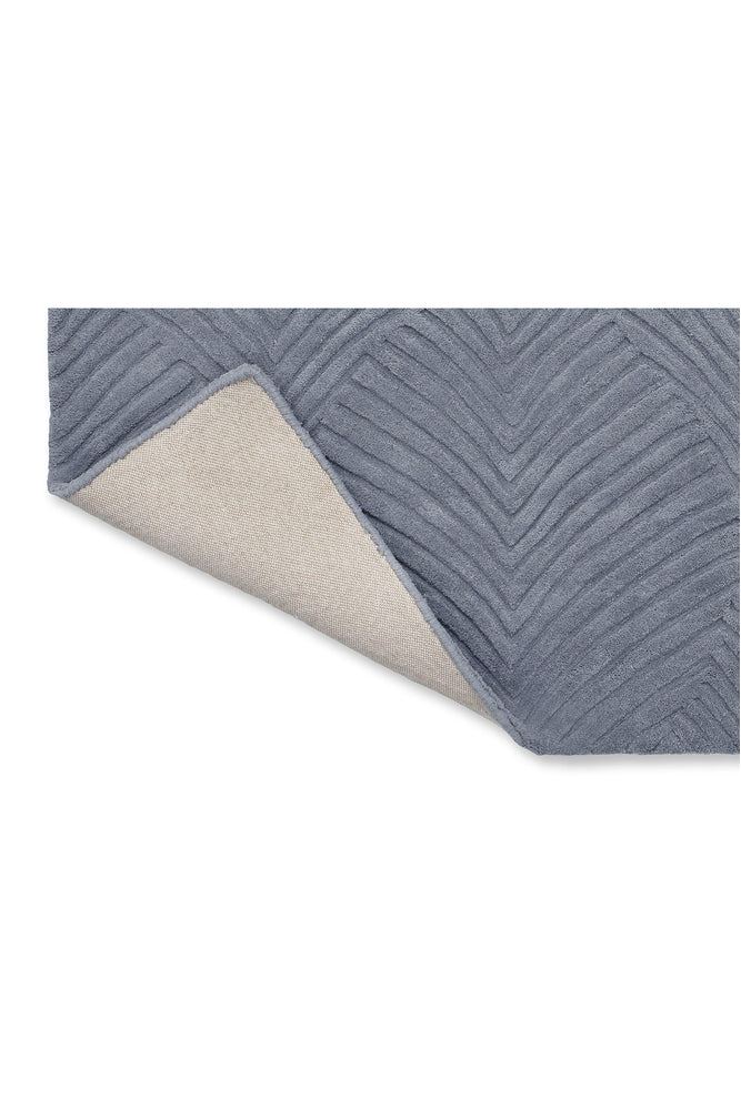 Wedgwood Folia Cool Grey Pure Wool Designer Rug