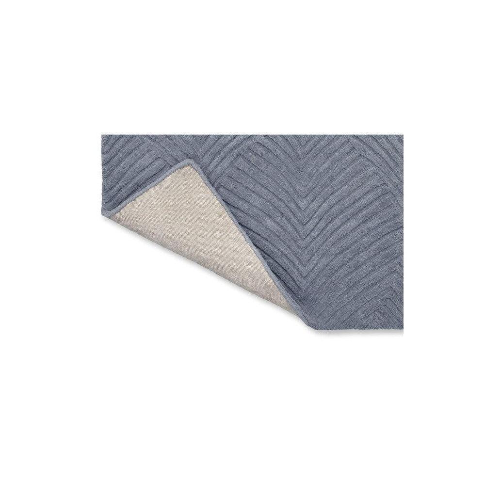 Wedgwood Folia Cool Grey Pure Wool Designer Rug