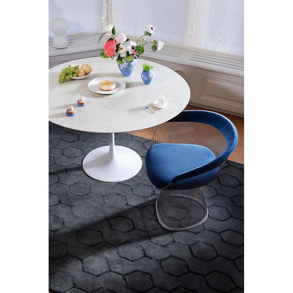 Wedgwood Gio Noir Wool & Viscose Designer Rug