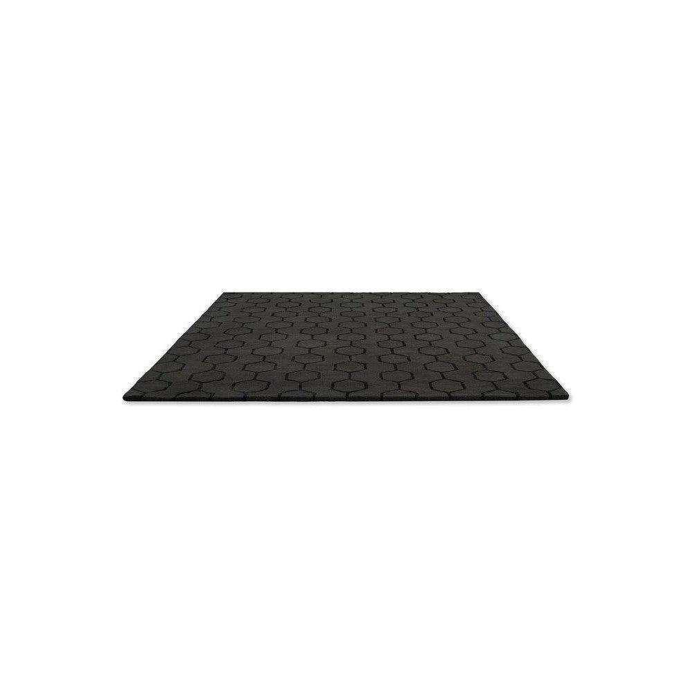Wedgwood Gio Noir Wool & Viscose Designer Rug
