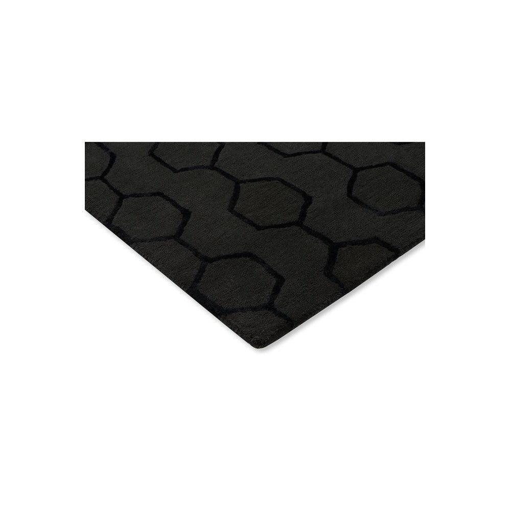 Wedgwood Gio Noir Wool & Viscose Designer Rug