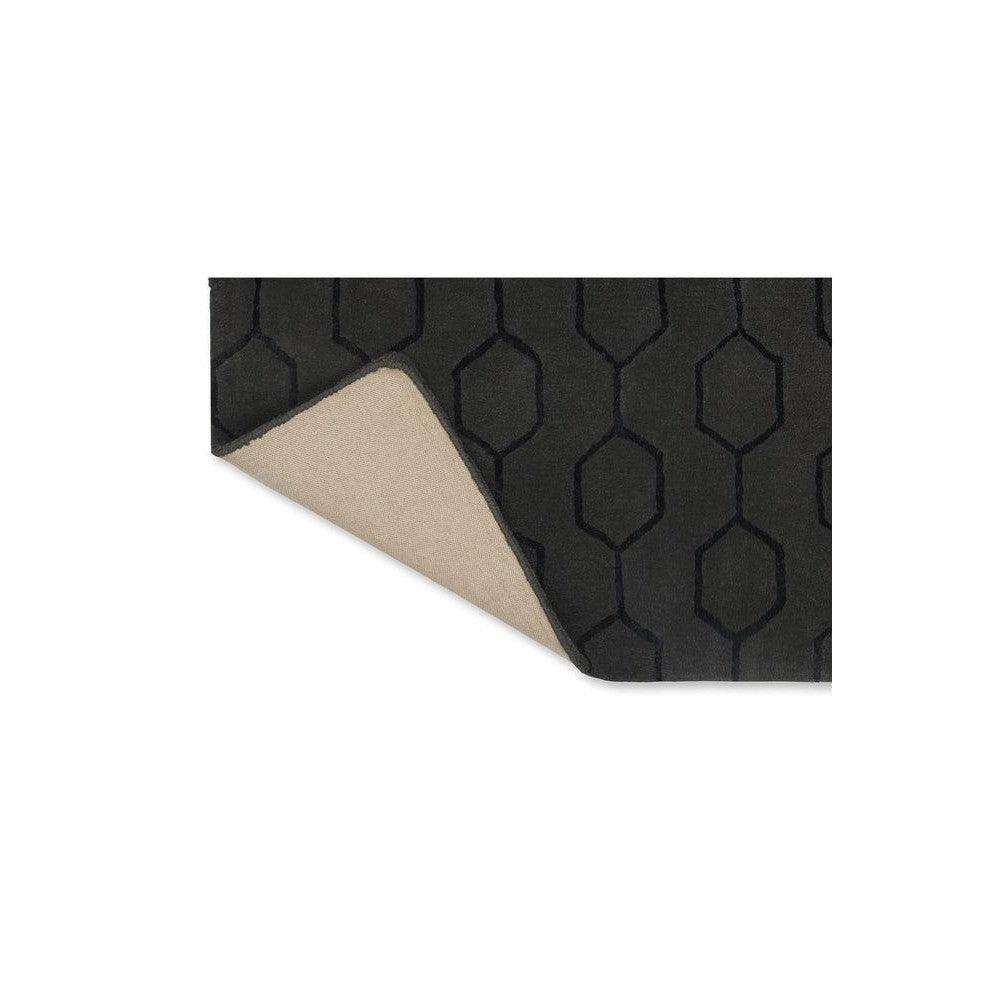 Wedgwood Gio Noir Wool & Viscose Designer Rug