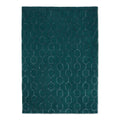 Wedgwood Gio Teal Wool & Viscose Designer Rug