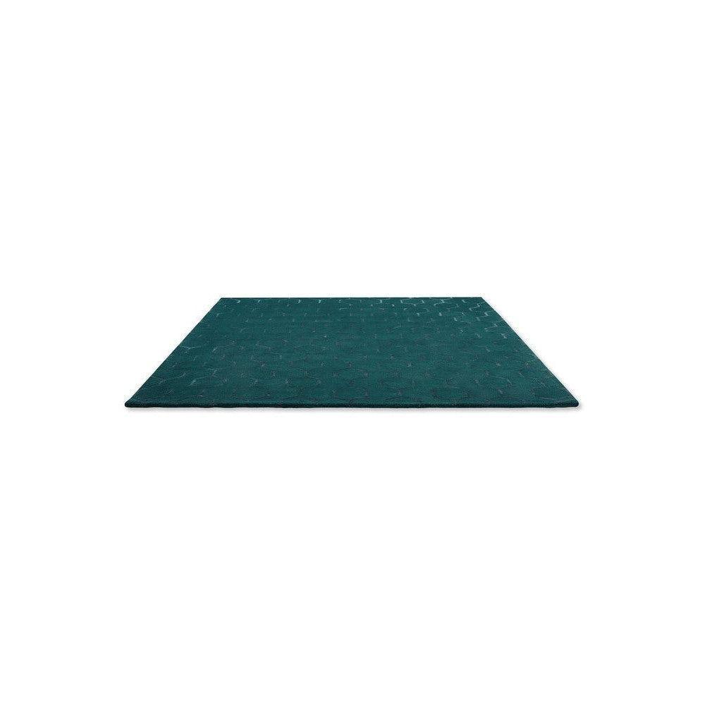 Wedgwood Gio Teal Wool & Viscose Designer Rug