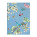 Wedgwood Hummingbird Blue Wool & Viscose Designer Rug