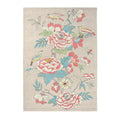 Wedgwood Paeonia Coral Wool & Viscose Designer Rug