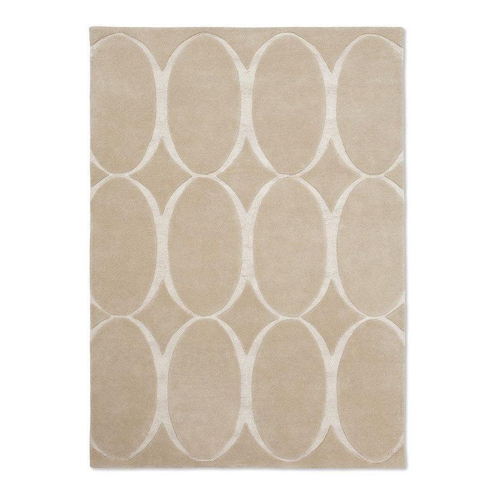 Wedgwood Renaissance Beige Wool & Viscose Designer Rug