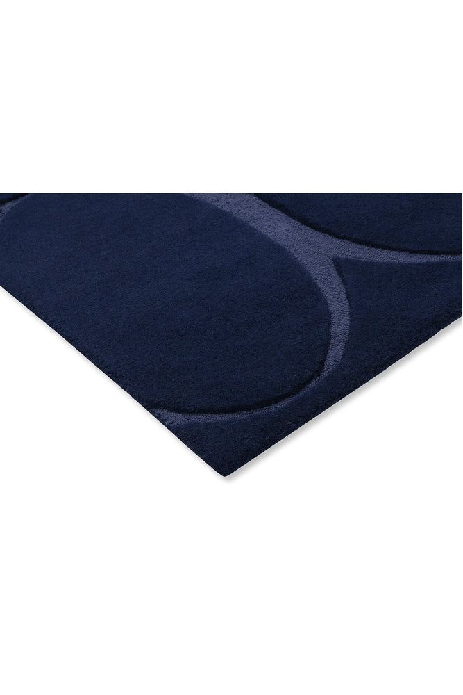 Wedgwood Renaissance Blue Wool & Viscose Designer Rug