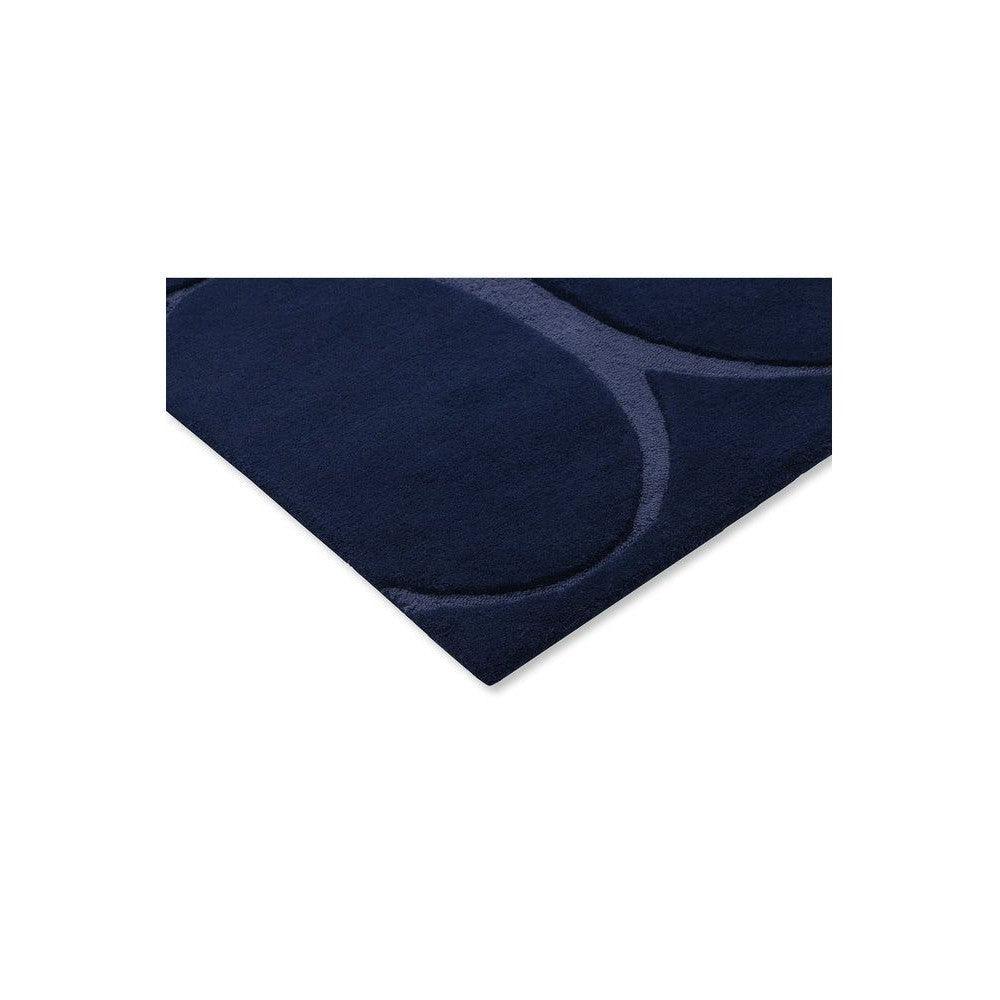 Wedgwood Renaissance Blue Wool & Viscose Designer Rug