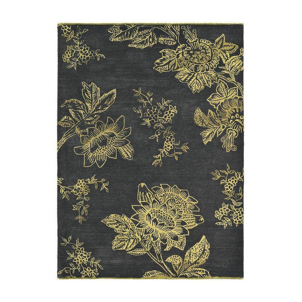 Wedgwood Tonquin Charcoal Wool & Viscose Designer Rug