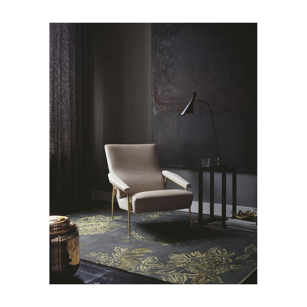 Wedgwood Tonquin Charcoal Wool & Viscose Designer Rug