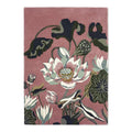 Wedgwood Waterlily Dusty Rose Pure Wool Designer Rug
