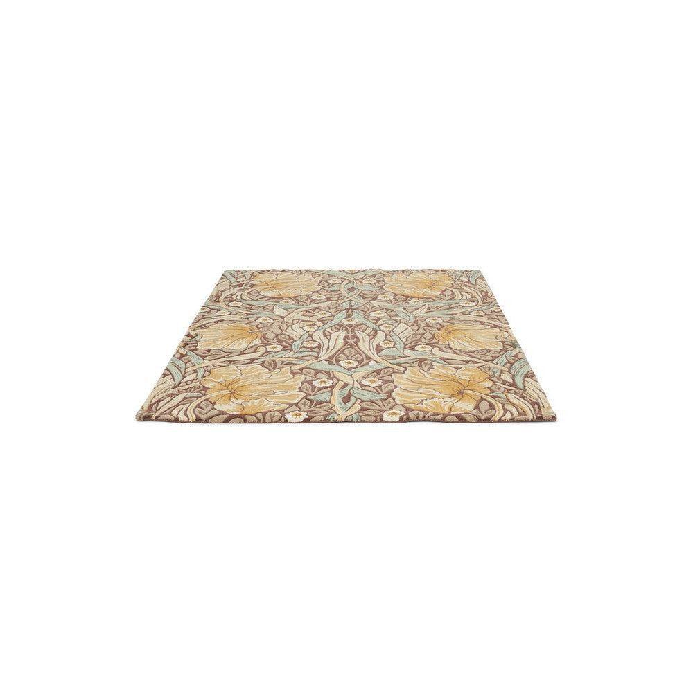 William Morris Pimpernel Bullrush Pure Wool Designer Rug