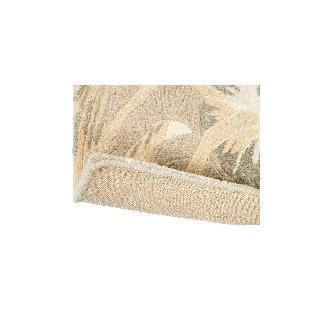 William Morris Pure Pimpernel Linen Wool & Viscose Designer Rug