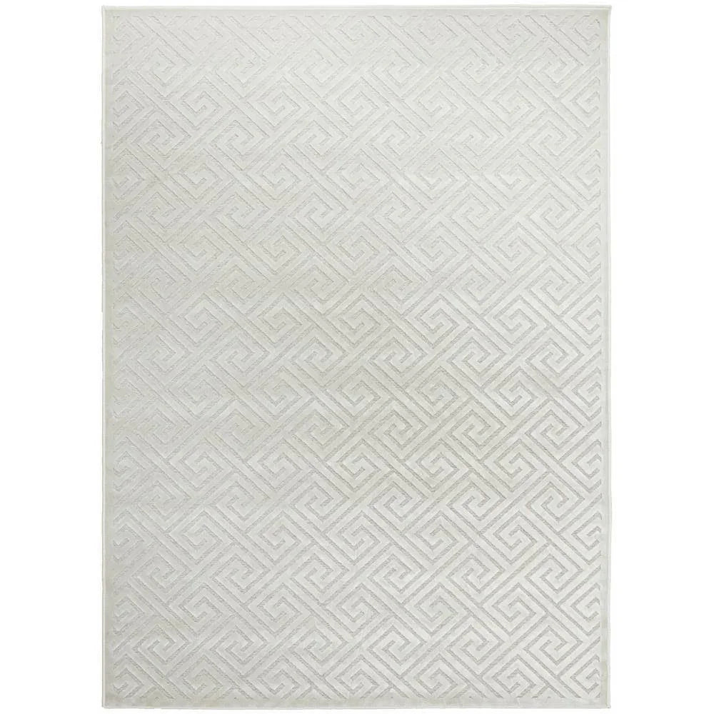York Alice Natural White Rug - ICONIC RUGS
