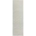 York Alice Natural White Runner Rug - ICONIC RUGS