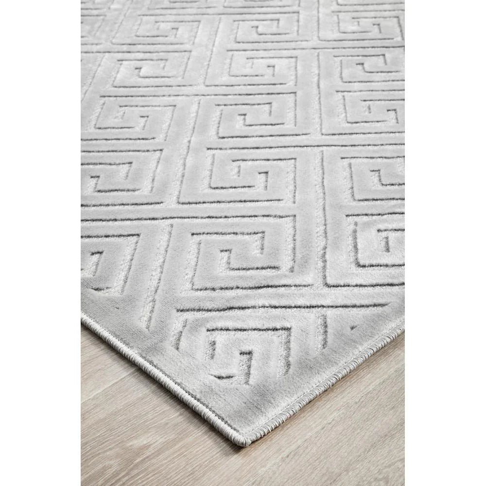 York Alice Silver Rug - ICONIC RUGS