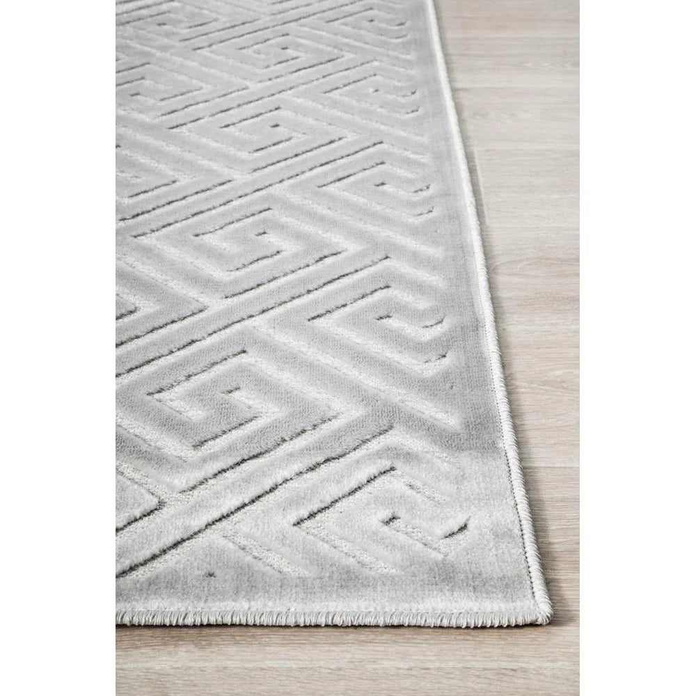 York Alice Silver Rug - ICONIC RUGS