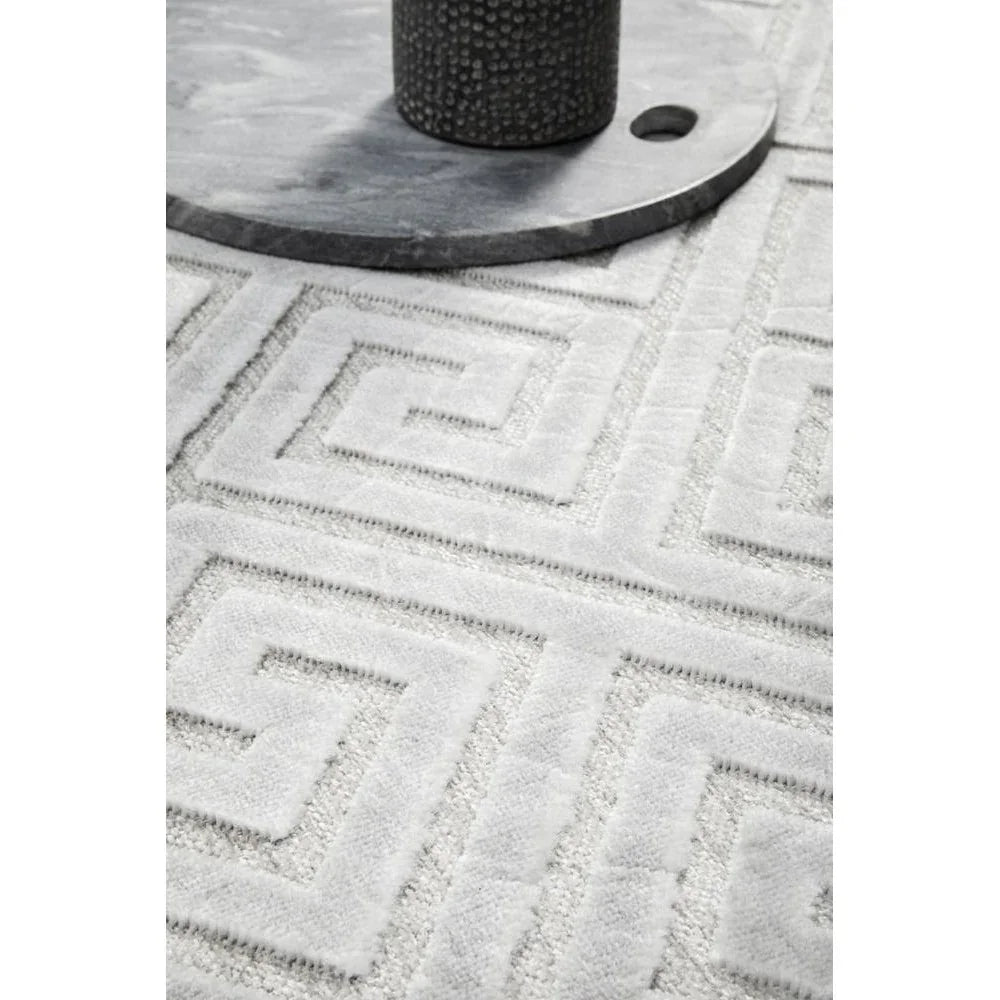 York Alice Silver Rug - ICONIC RUGS
