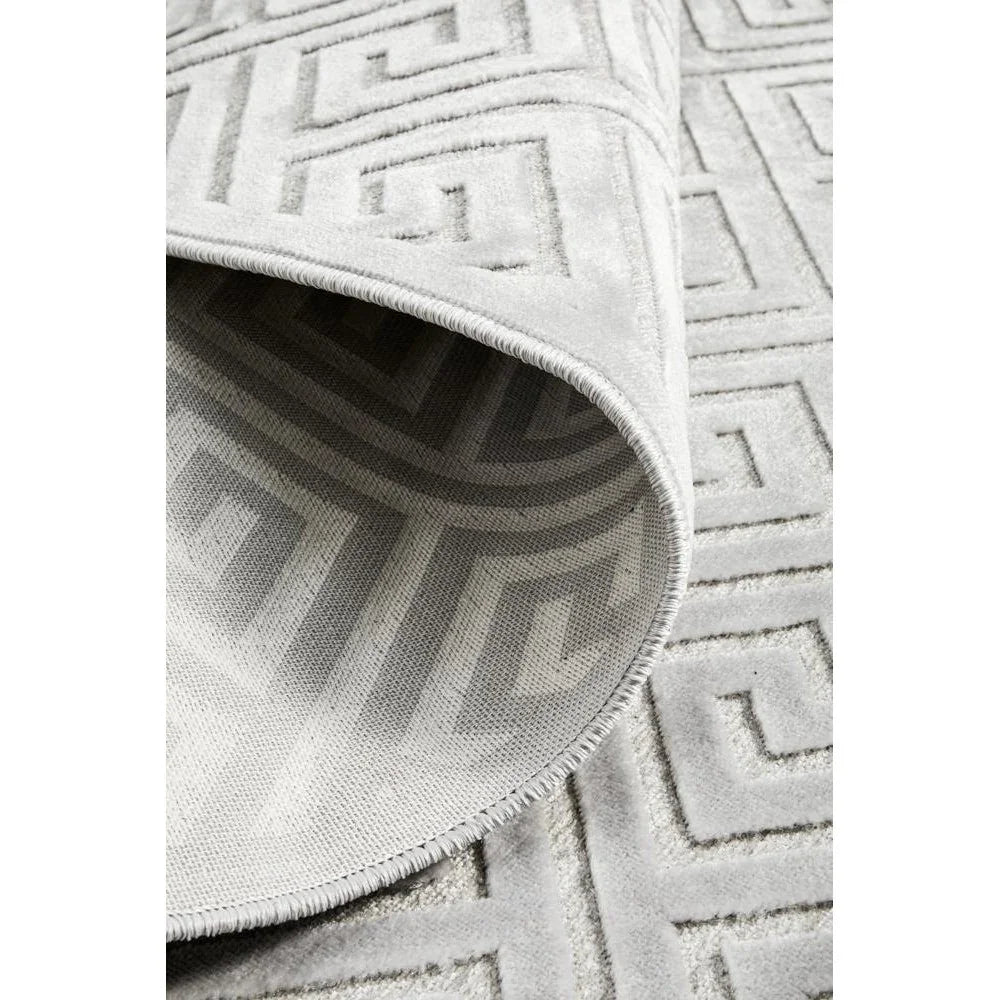 York Alice Silver Rug - ICONIC RUGS