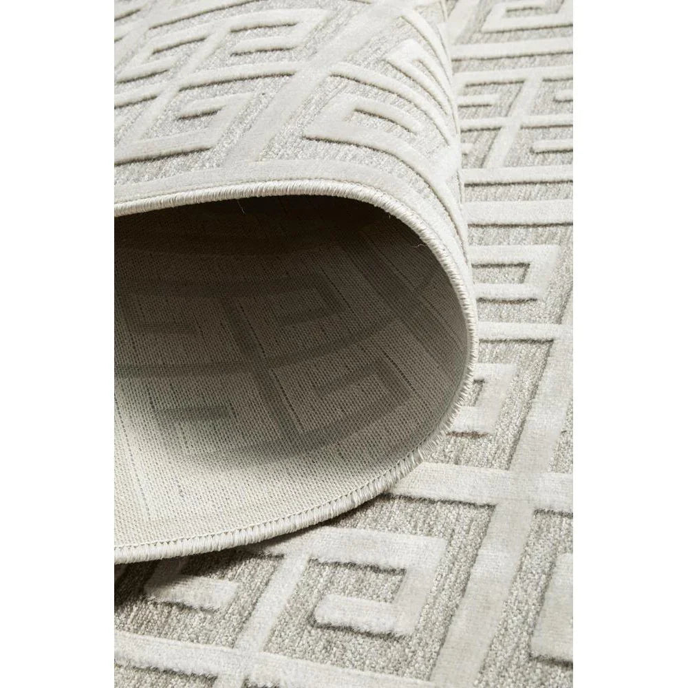 York Brenda Natural White Rug - ICONIC RUGS