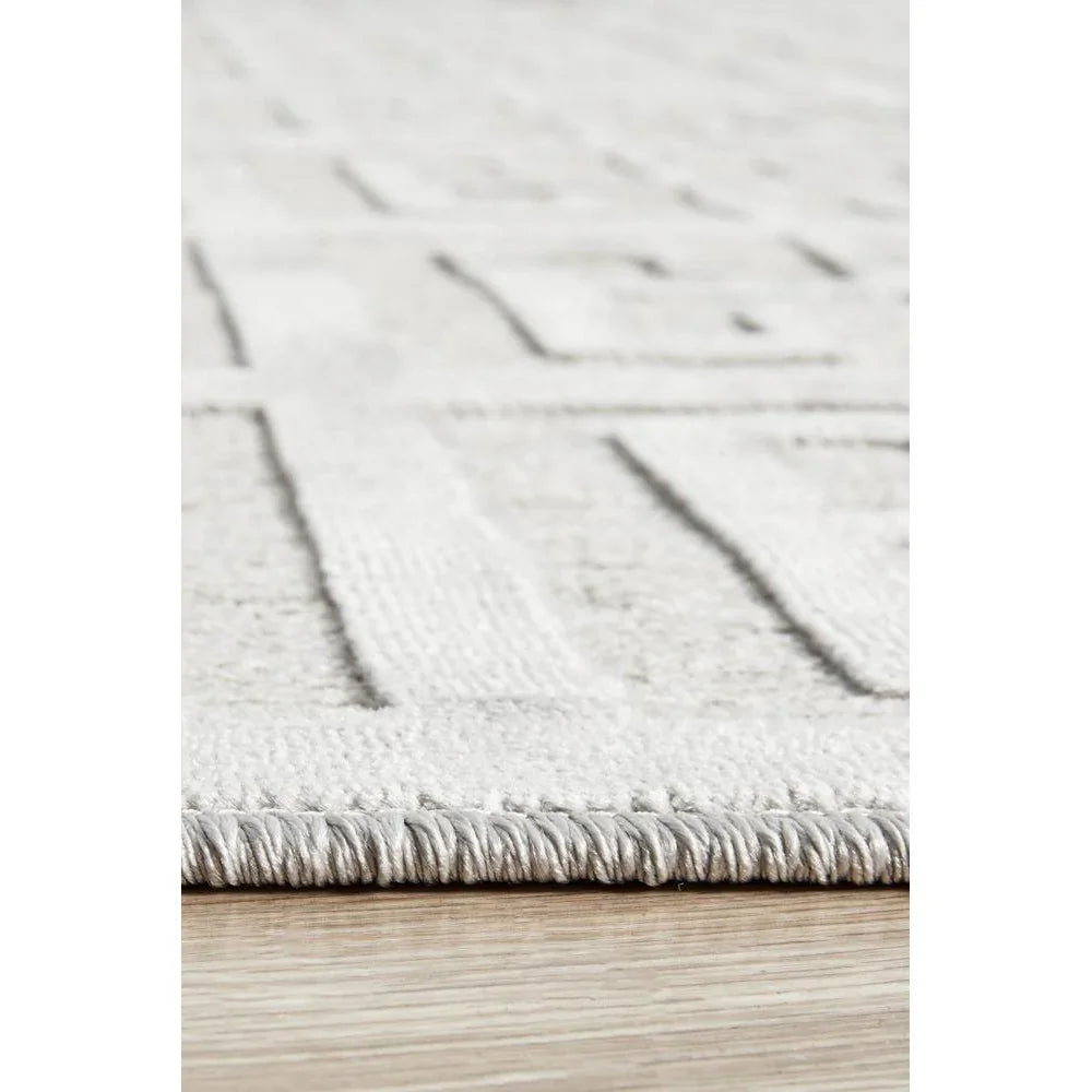 York Brenda Silver Rug - ICONIC RUGS