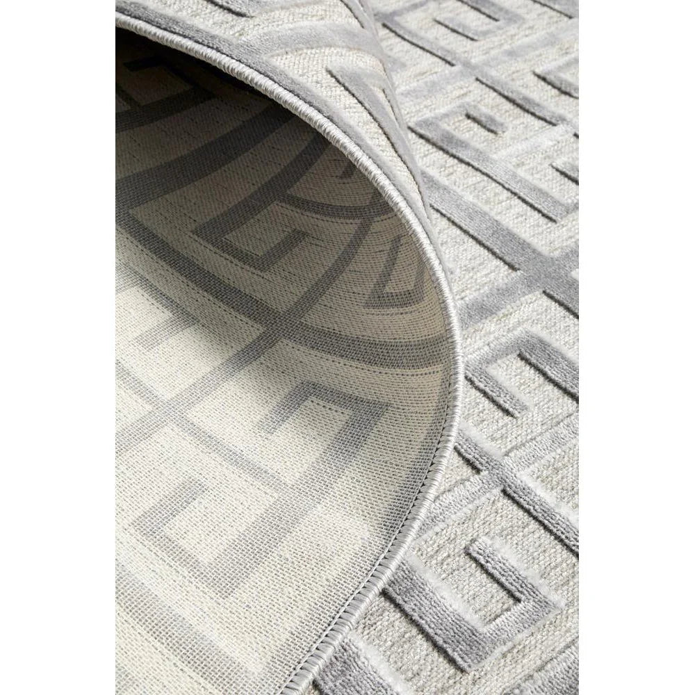 York Brenda Silver Rug - ICONIC RUGS