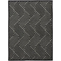 York Cindy Black & Gold Rug - ICONIC RUGS