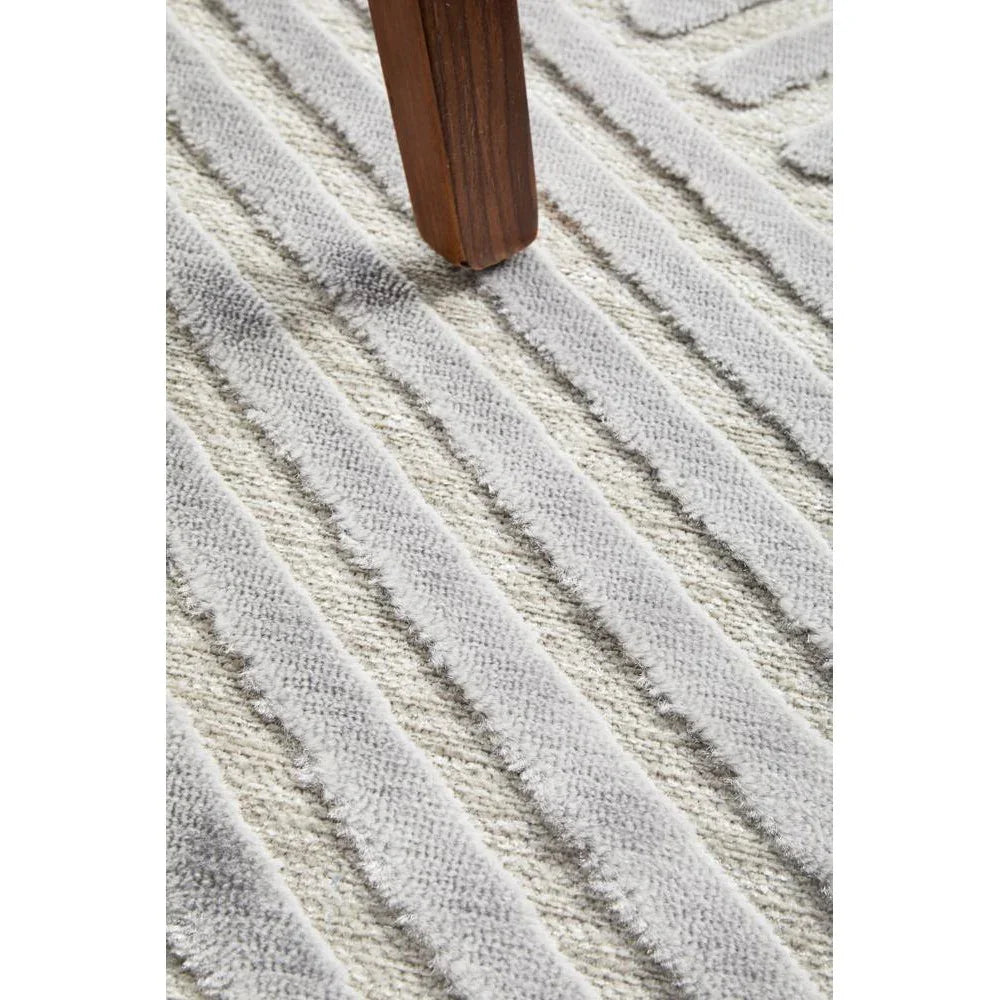York Cindy Silver Runner Rug - ICONIC RUGS