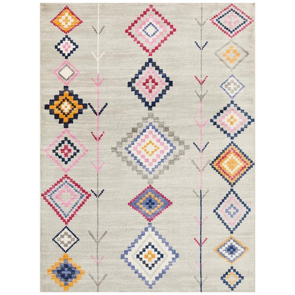 Zanzibar 760 Silver - ICONIC RUGS