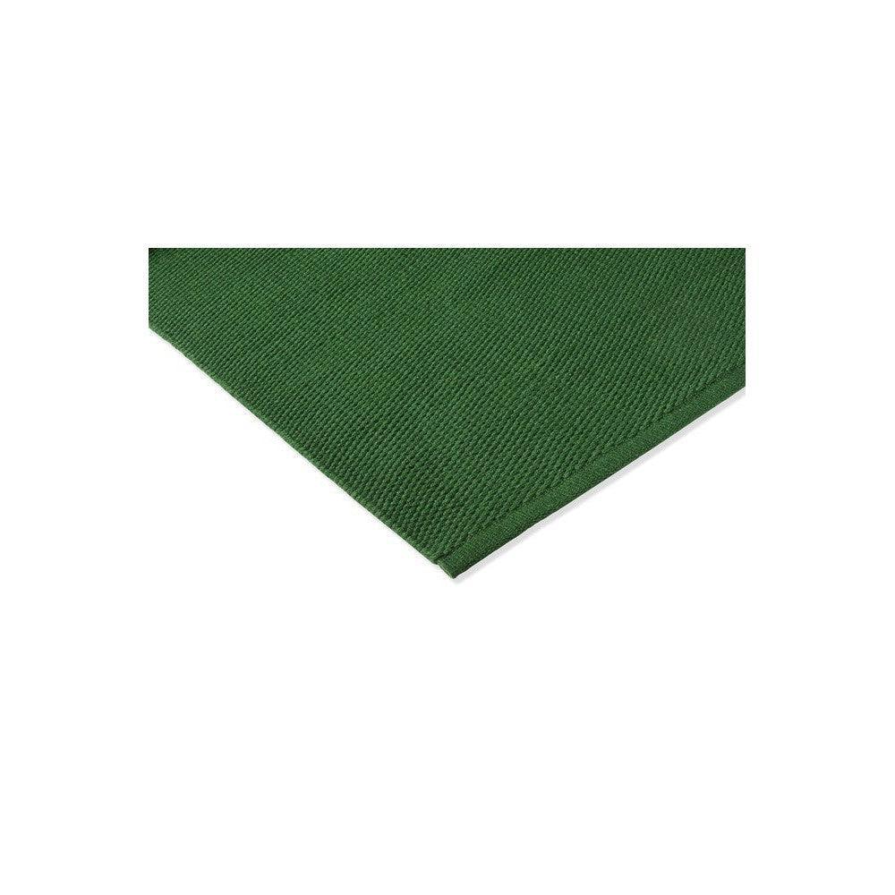 Brink & Campman Deck Spring Green Outdoor Designer Rug featuring solid textured weave in spring green on white background, power-loomed polypropylene