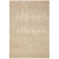 Madras Marlo White Rug featuring subtle grid pattern in cream, beige and tan on ivory background, machine-made wool