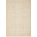 Madras Parker Cream Wool & Jute Rug featuring solid textured weave in cream hues on ivory background, Rug Culture