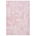 Revive Muse Blush Rug featuring abstract distressed pattern in blush pink, pale pink and rose on pale pink background.